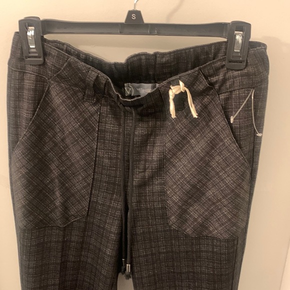 Brand New WIT & WISDOM 'Ab'Solution Plaid Drawstring Pants not tag - Picture 5 of 7